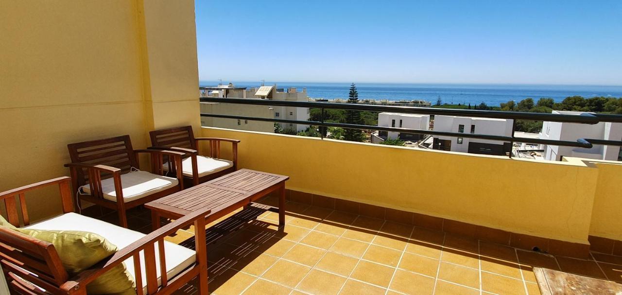Ferienwohnung Corner Sea View Penthouse With 95M² Terraces Marbella Exterior foto