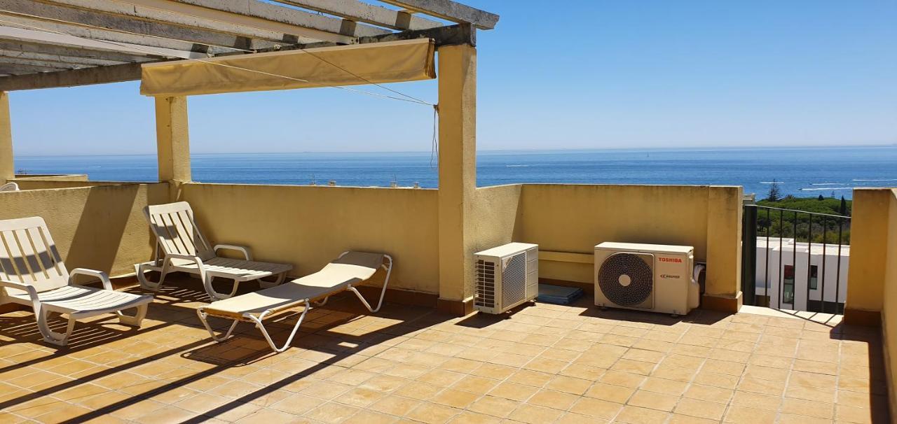 Ferienwohnung Corner Sea View Penthouse With 95M² Terraces Marbella Exterior foto