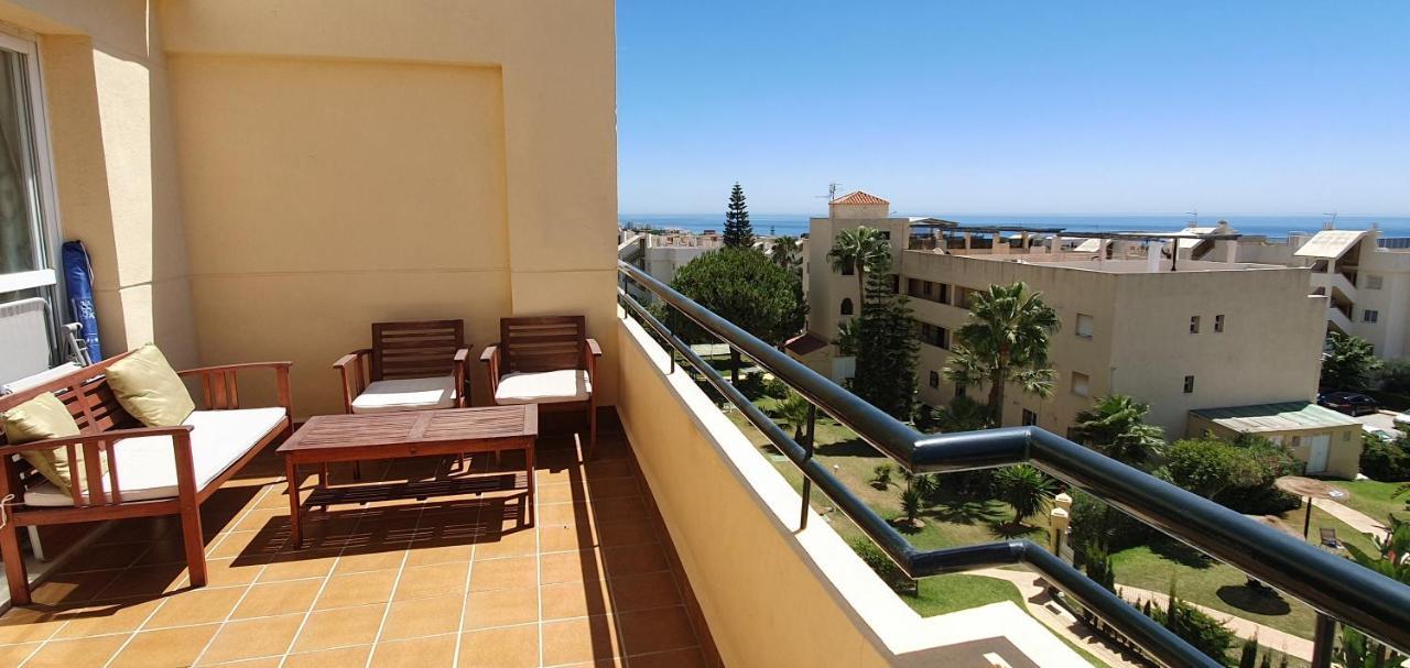 Ferienwohnung Corner Sea View Penthouse With 95M² Terraces Marbella Exterior foto