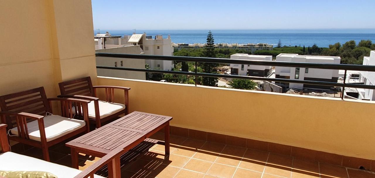 Ferienwohnung Corner Sea View Penthouse With 95M² Terraces Marbella Exterior foto