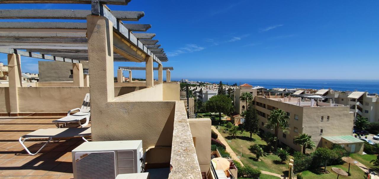 Ferienwohnung Corner Sea View Penthouse With 95M² Terraces Marbella Exterior foto