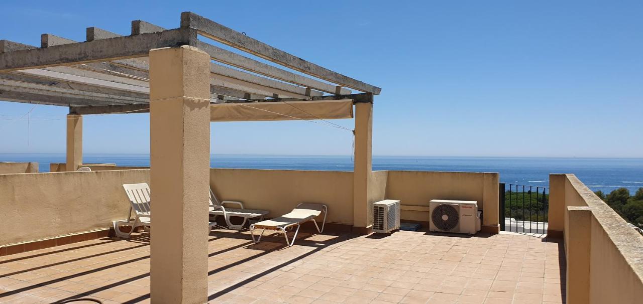 Ferienwohnung Corner Sea View Penthouse With 95M² Terraces Marbella Exterior foto